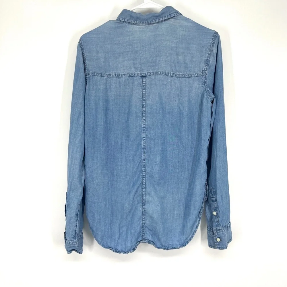Abercrombie & Fitch Shirt Chambray Button Down Long Sleeve_8